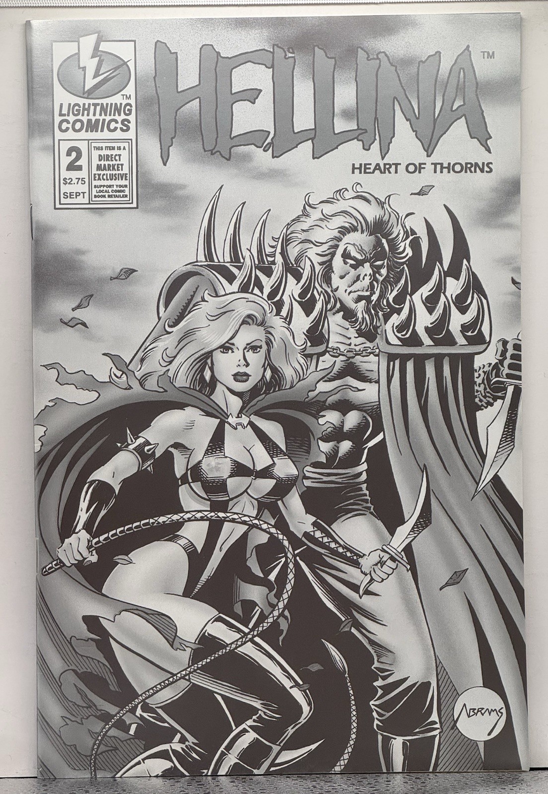 Hellina: Heart of Thorns #2 Platinum Edition (Sept. '96) VF+ 664/1200