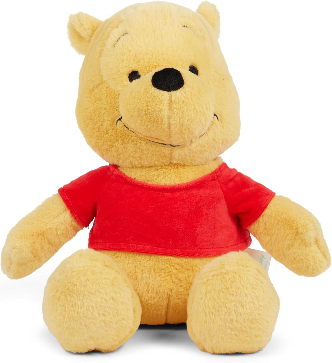 Official Winnie the Pooh Soft Toy Plush for Kids, Cuddly Character with Fuzzy Te