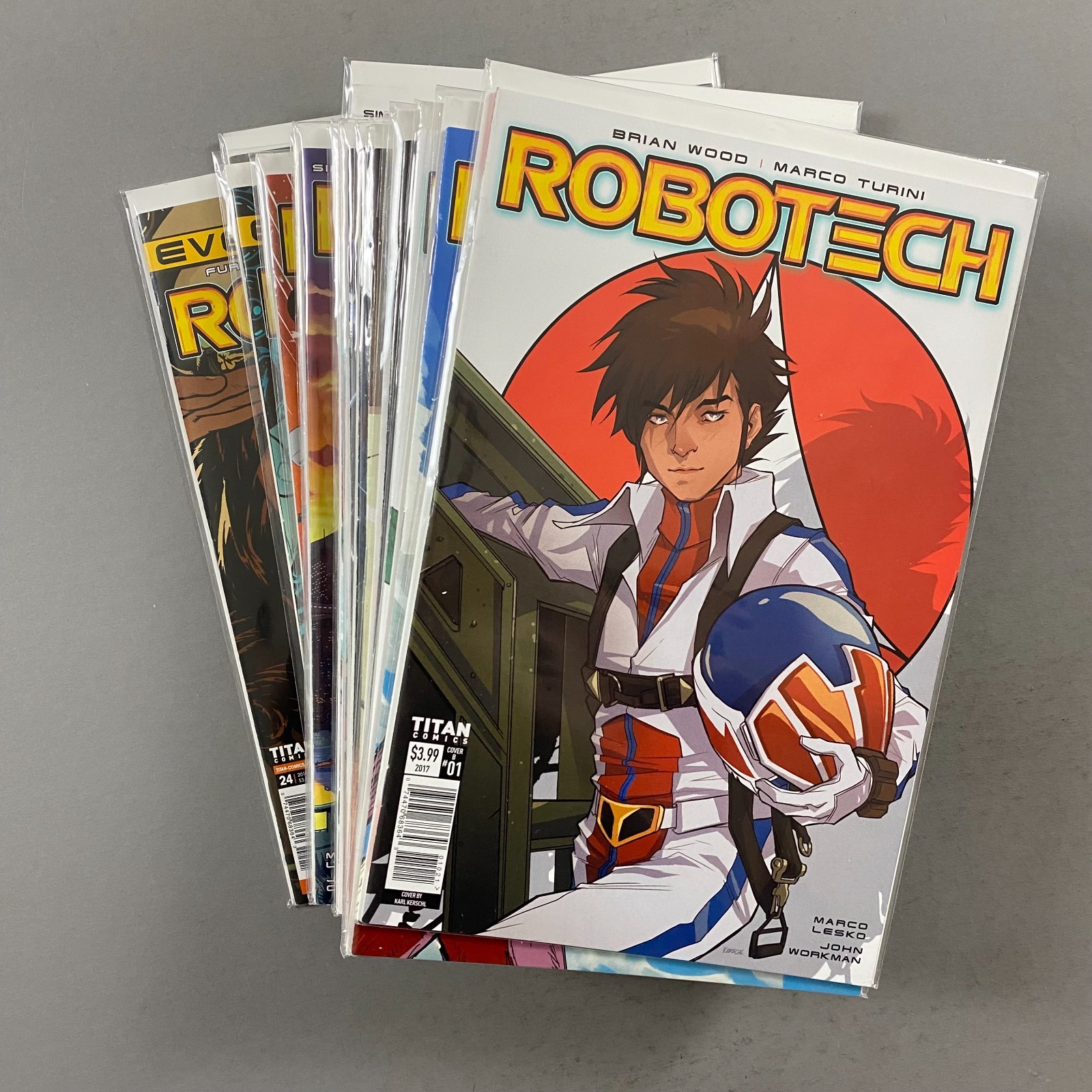 ROBOTECH 1-24 COMPLETE SERIES (2017, TITAN COMICS)