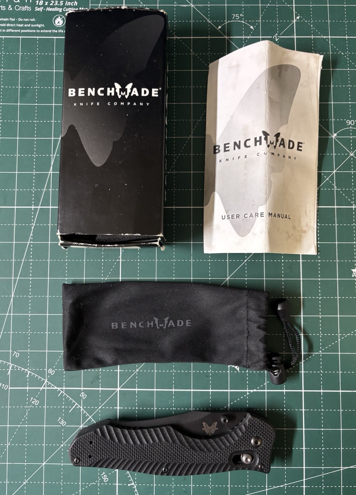 Benchmade Knife Rare Osborne Contego Discontinued