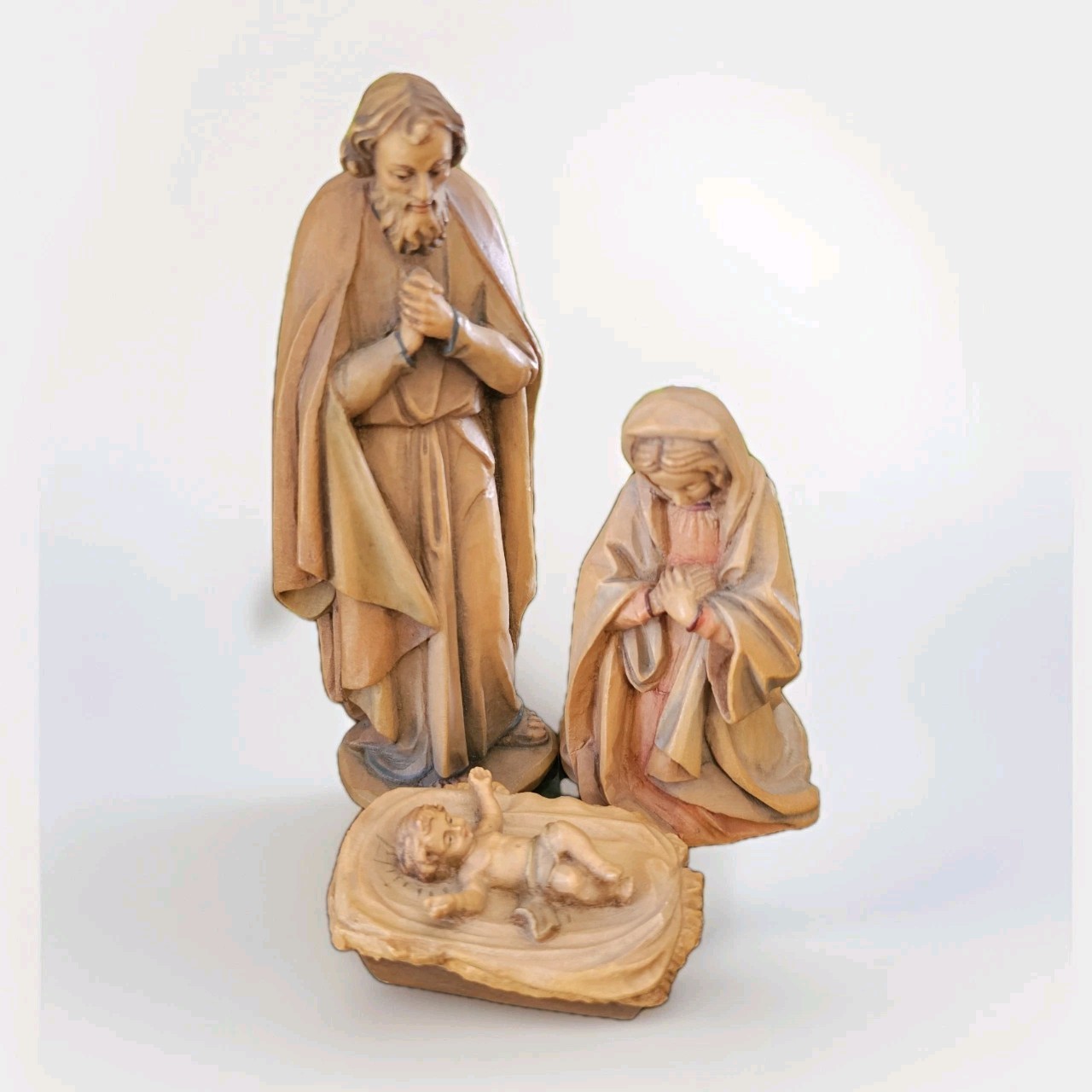ANRI KUOLT  NATIVITY HOLY FAMILY MARY JOSEPH  BABY INFANT JESUS 6