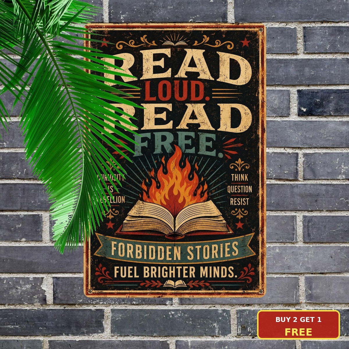 Funny Book Lover Bookworm Library Sign Reader Literature Hobby Room Decor