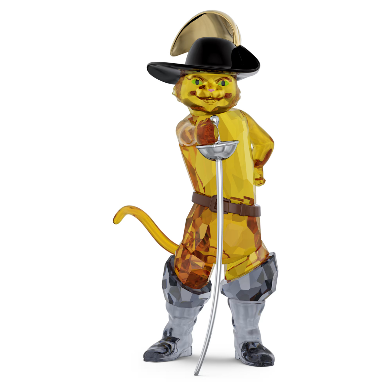 Swarovski Crystal  Shrek PUSS IN BOOTS Figurine 5720460