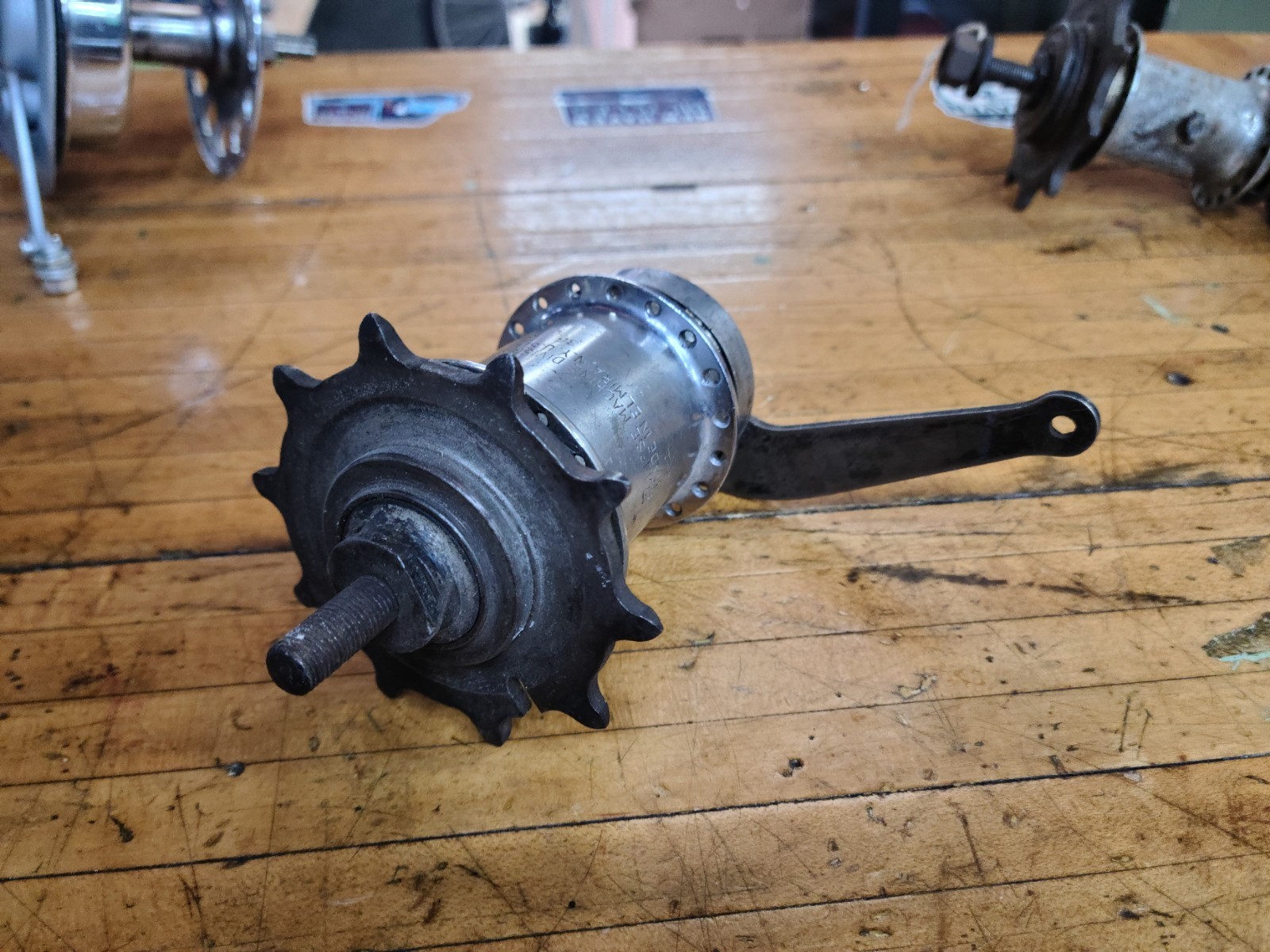 Vintage Pre-War Morrow Coaster Brake Hub 10T Skiptooth Balloon Tire 36 Hole