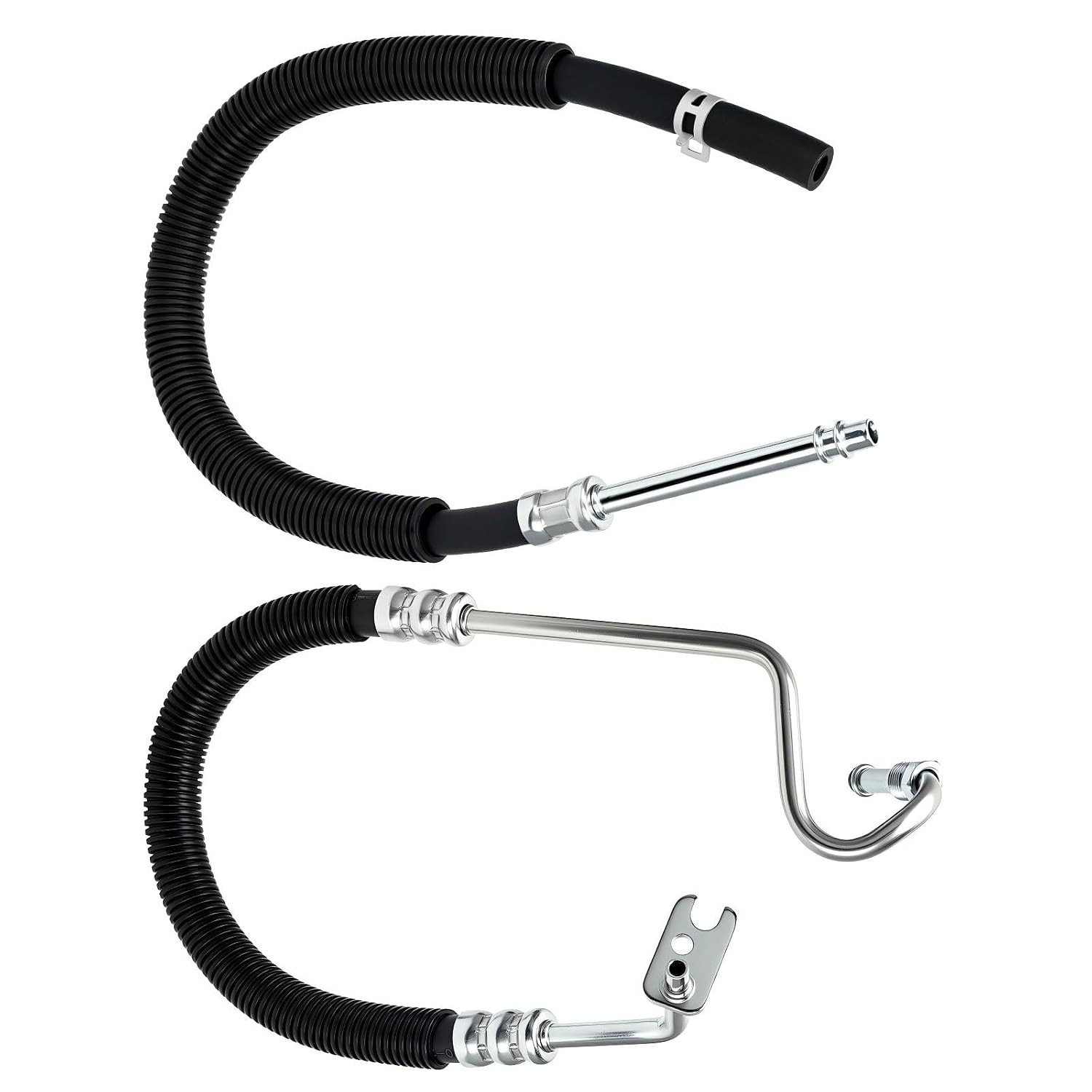 2pcs Power Steering Hose Pressure Line for Chevy Silverado 1500 Tahoe Avalanche