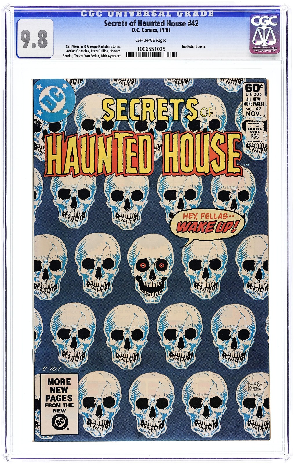 Secrets of Haunted House #42 CGC 9.8 1981 1006551025