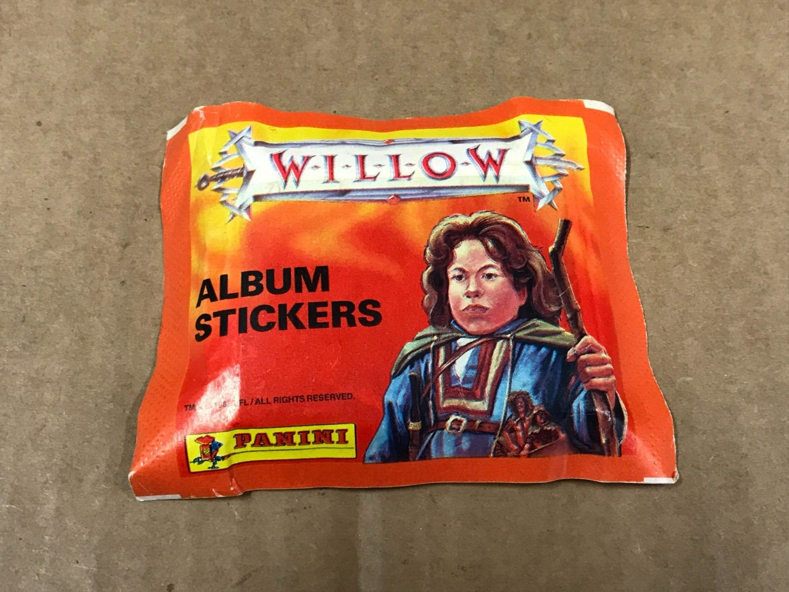 New Vintage 1988 Panini Willow Album Stickers Pack
