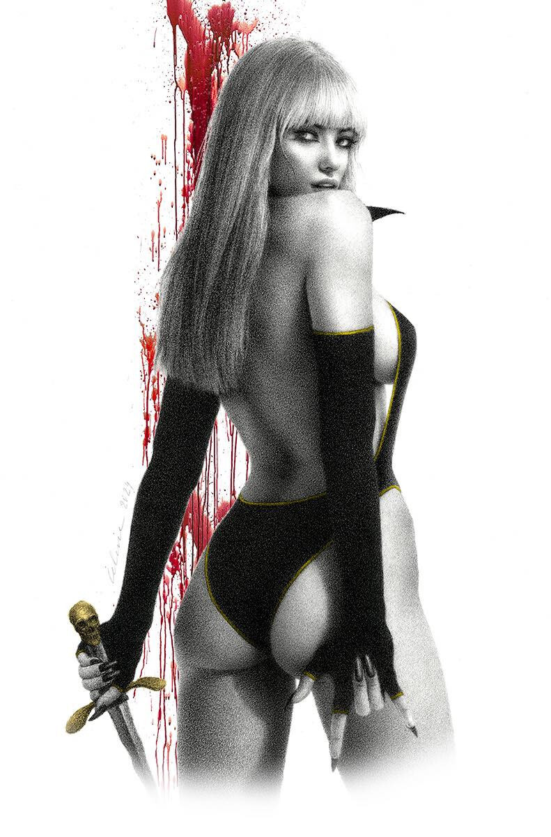 VAMPIRELLA #667 (CELINA VIRGIN VARIANT)(LMTD 333 w/COA) COMIC BOOK ~ Dynamite