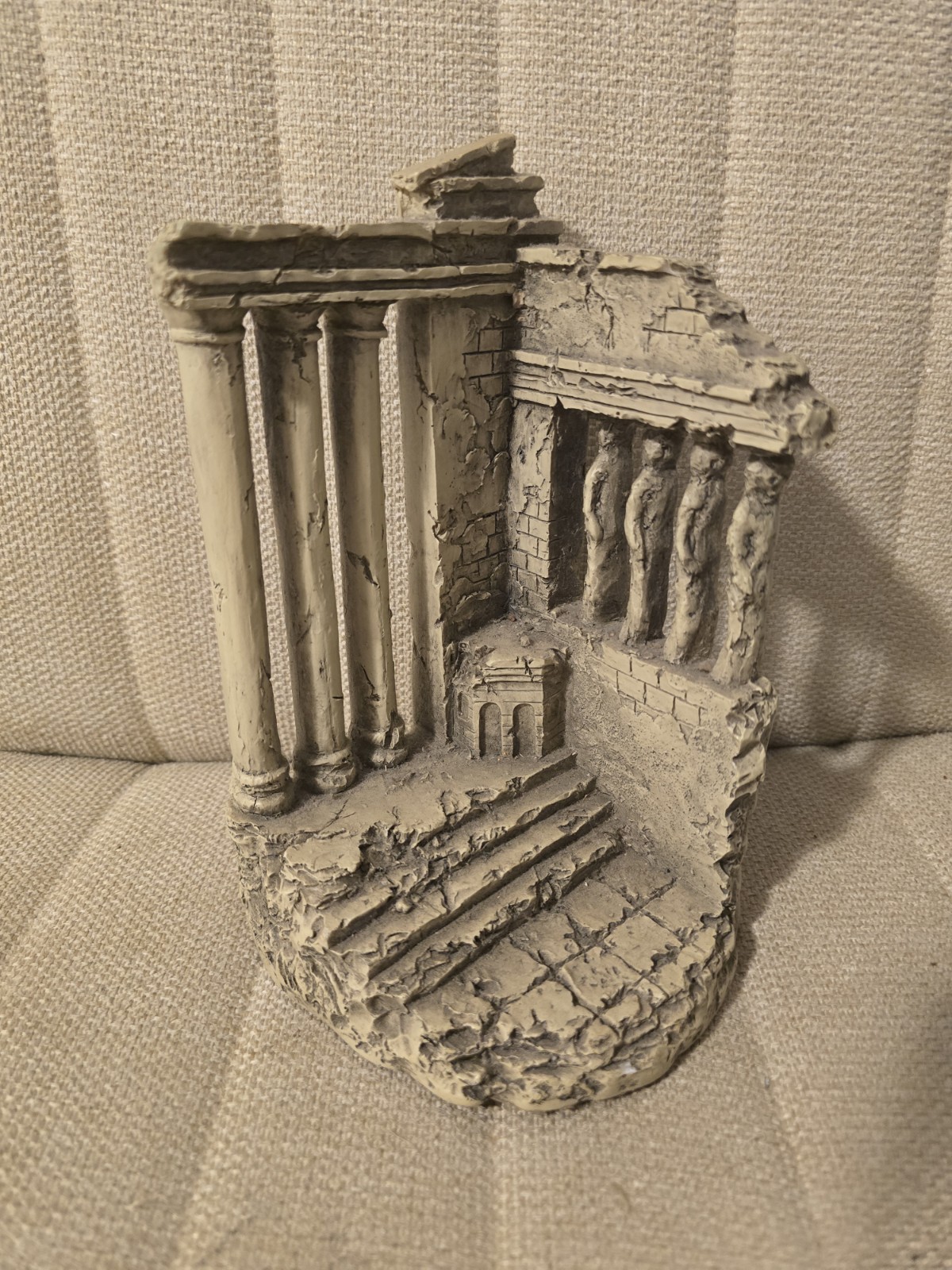 RARE TMS PORCH OF THE MAIDENS Bookend Historical Wonders Acropolis GREECE Single