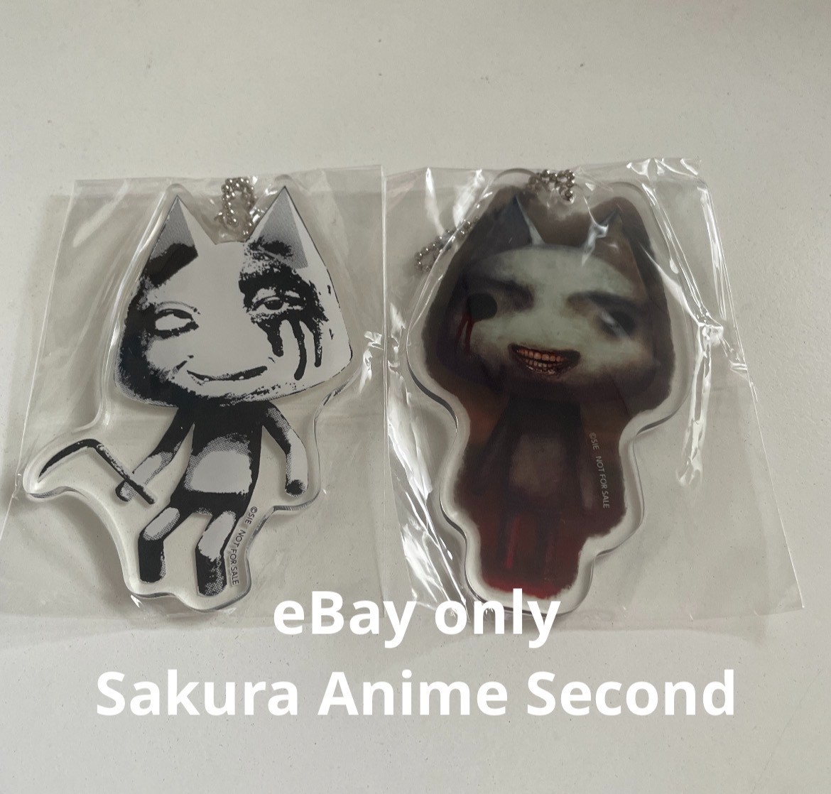 SIREN × Doko Demo Issyo Acrylic Keychain Set Toro Inoue Shibito-Ro JAPAN