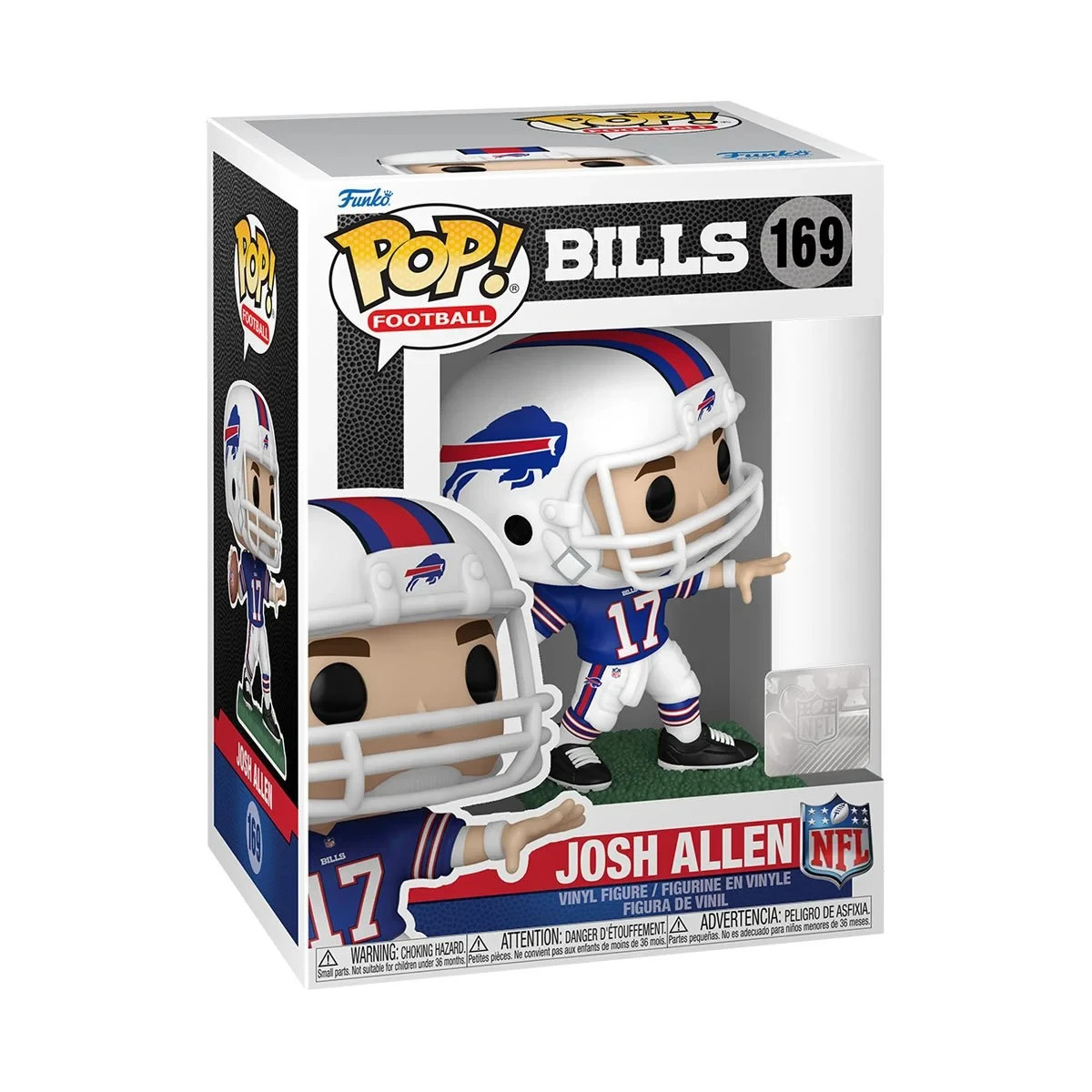 Funko Pop NFL:  Josh Allen (Home) Vinyl Figure #169 Buffalo Bills