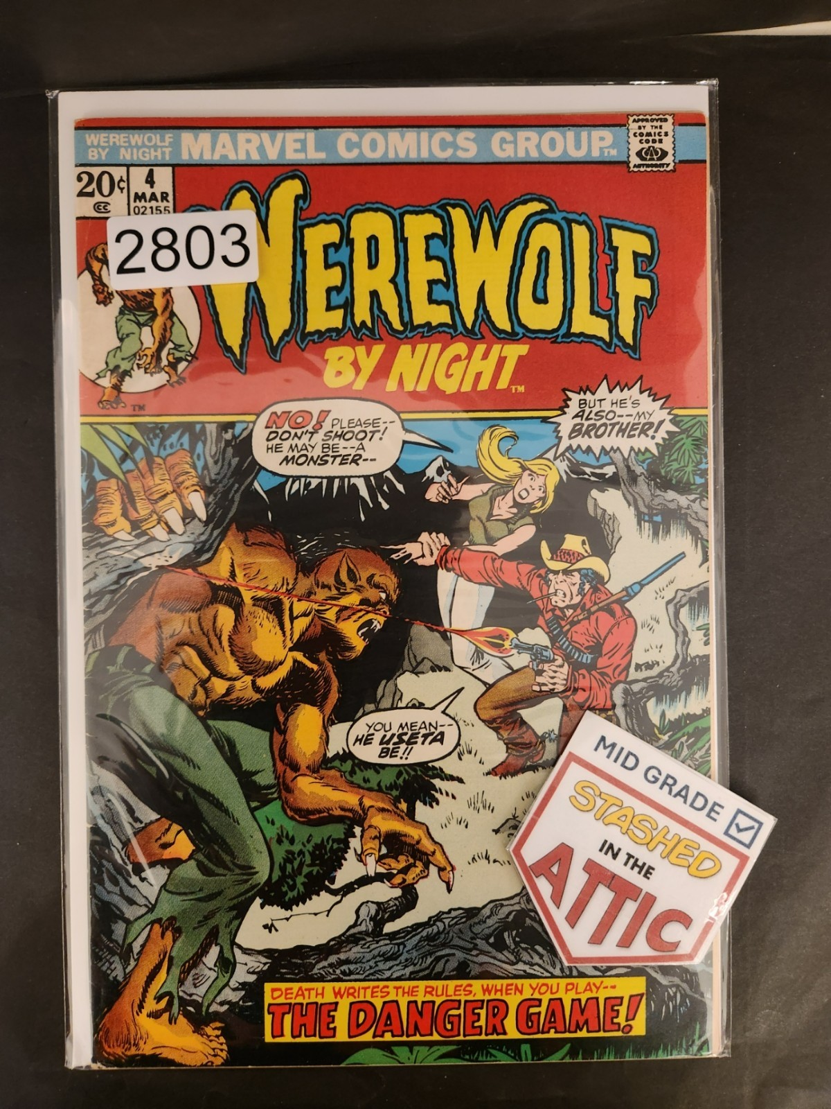 Werewolf by Night #4 (Marvel Comics March 1973) - 2803