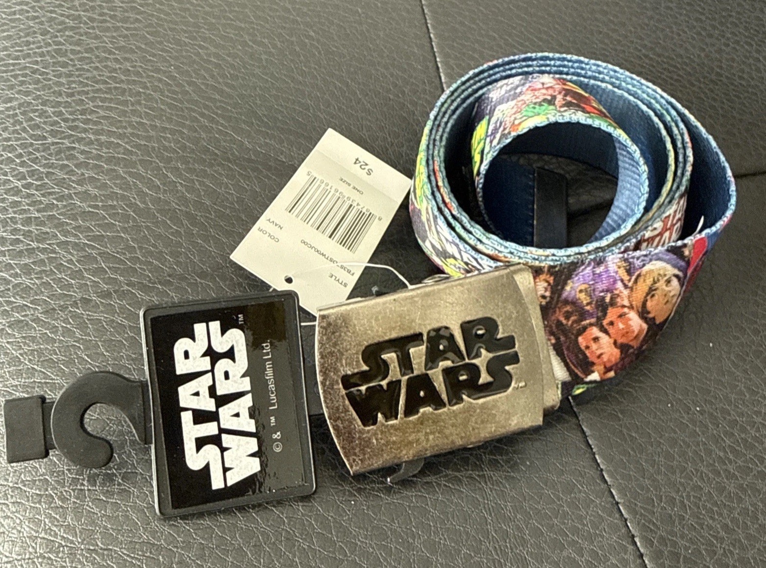 NEW BIOWORLD STAR WARS BELT one size fits most NWT Collectable