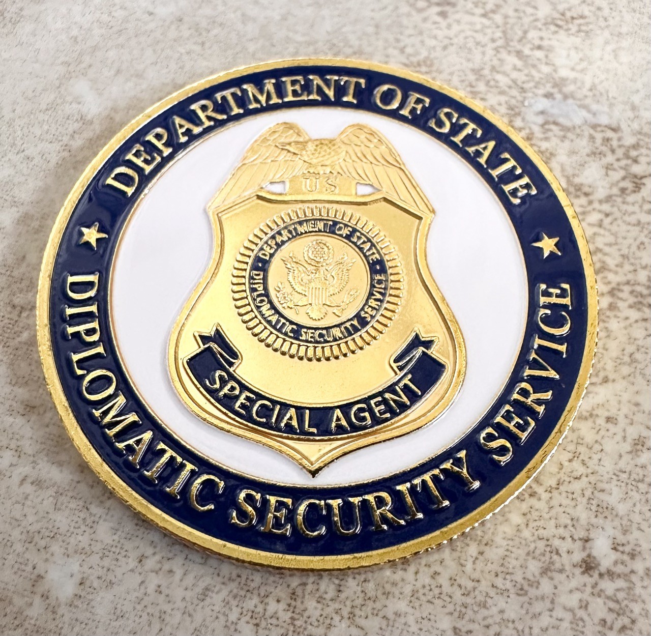 DEPARTMENT OF STATE-US Diplomatic Security Service Challenge Coin ·PERFECT GIFT·