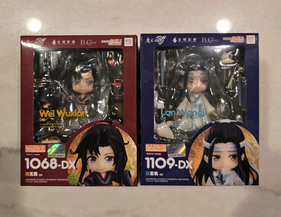NEW Good Smile Nendoroid Mo Dao Zu Shi Wei Wuxian and Lan Wangji DX Set