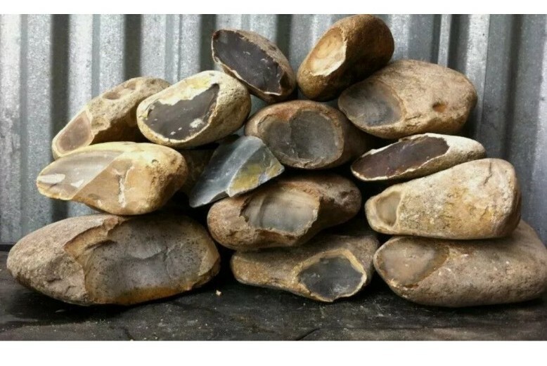 Texas Primo Thin Chert Flint Knapping Material Arrowheads Med FlatRate Box full
