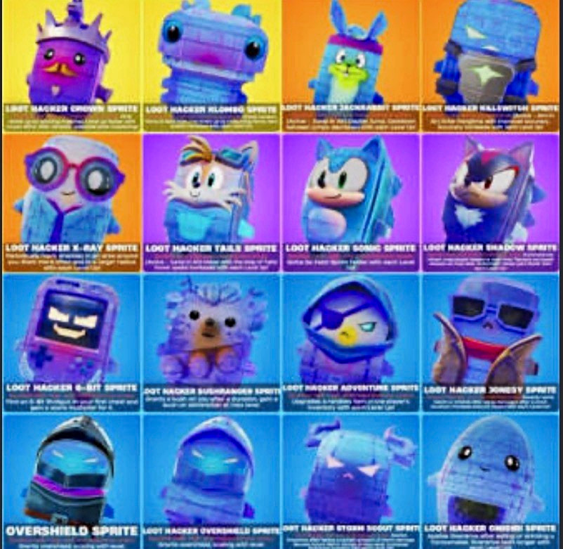 Any loot hacker sprite just tell me the one you want Buy 3 get 1 free