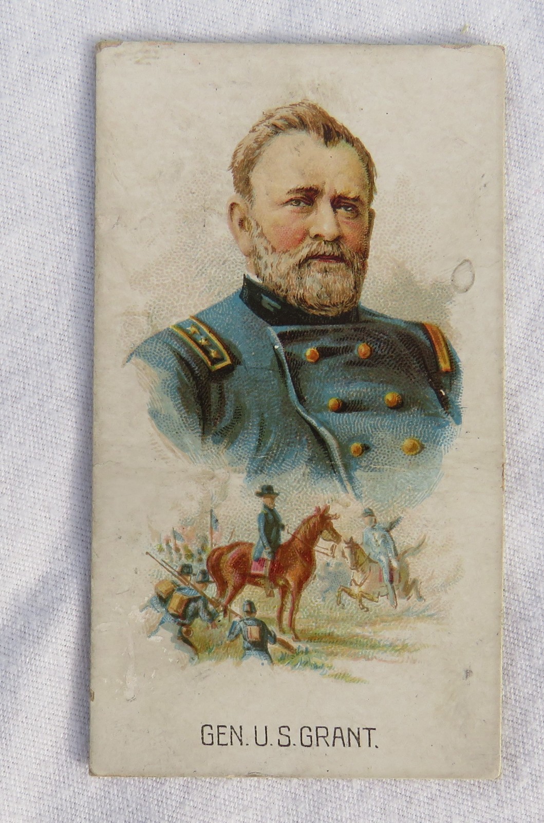 GENERAL U.S. GRANT 1889 N222 Kinney Bros. Leaders VG-EX condition