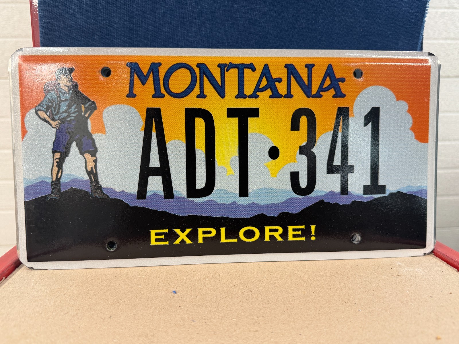 EXPLORE  THE SIERRA CLUB    MONTANA LICENSE PLATE