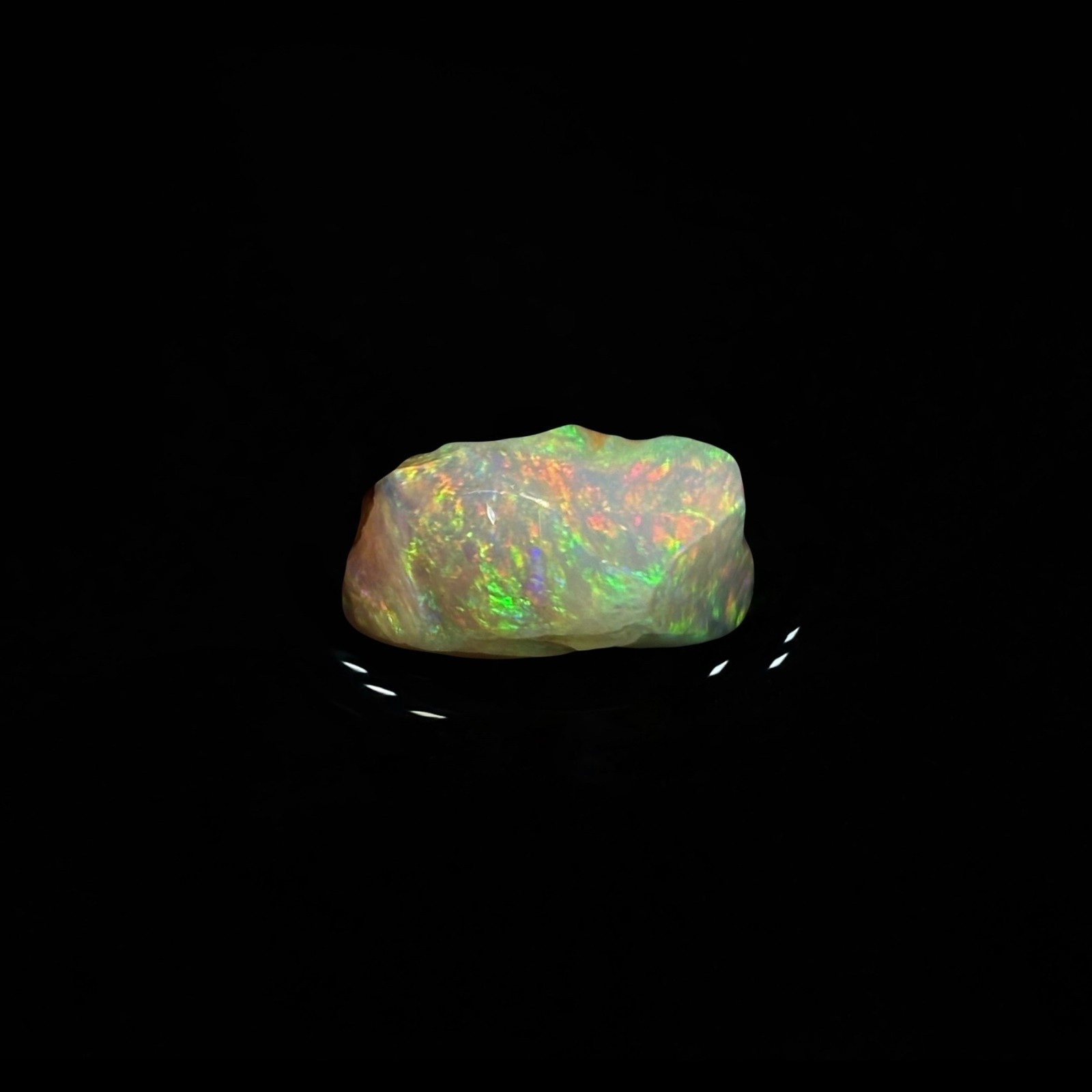 Rough Australian Lightning Ridge Fairy Dust Opal Stone