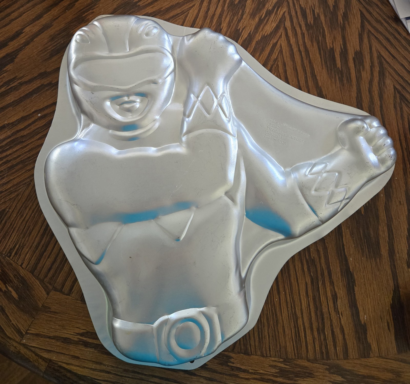 Vintage 1994 Saban Wilton Mighty Morphin Power Rangers Cake Mold Pan