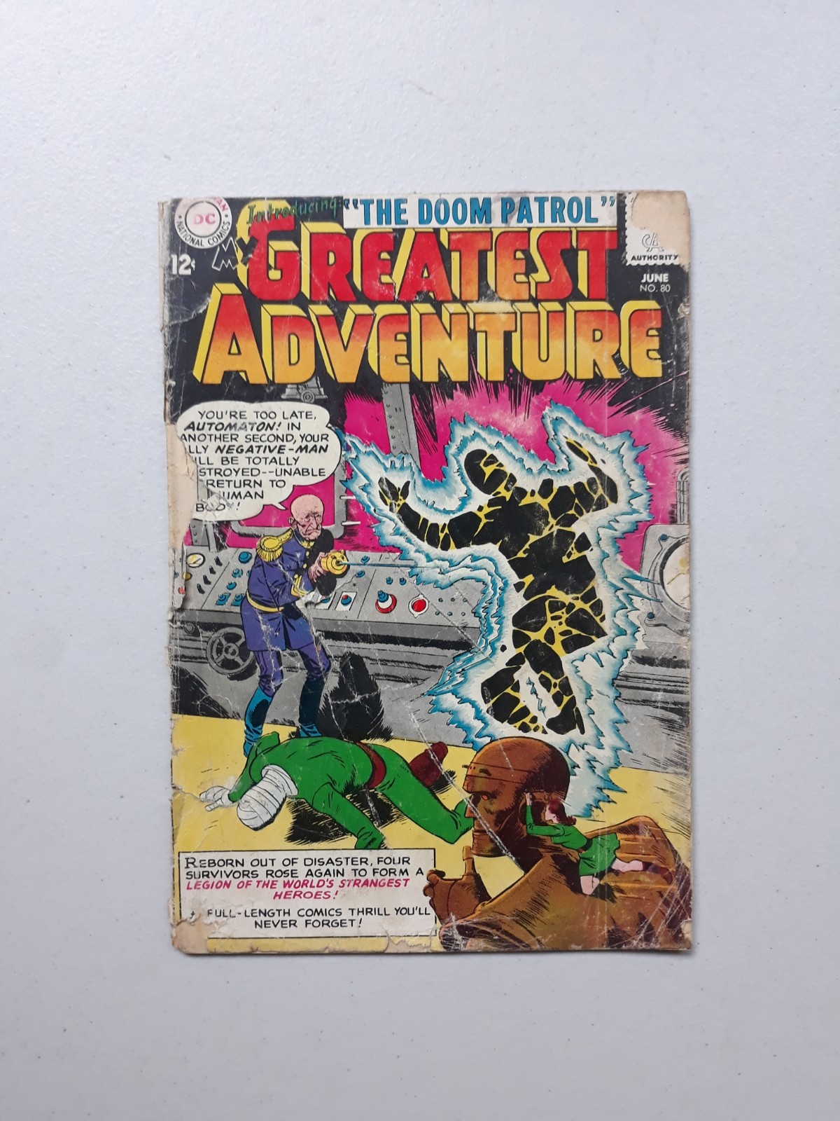 My Greatest adventure Doom Patrol 80 DC Comics 1963