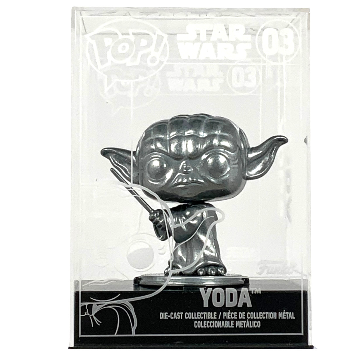 Funko Pop Cave YODA CHASE Die Cast LIMITED EDITION Star Wars🔥HOT ITEM 🔥
