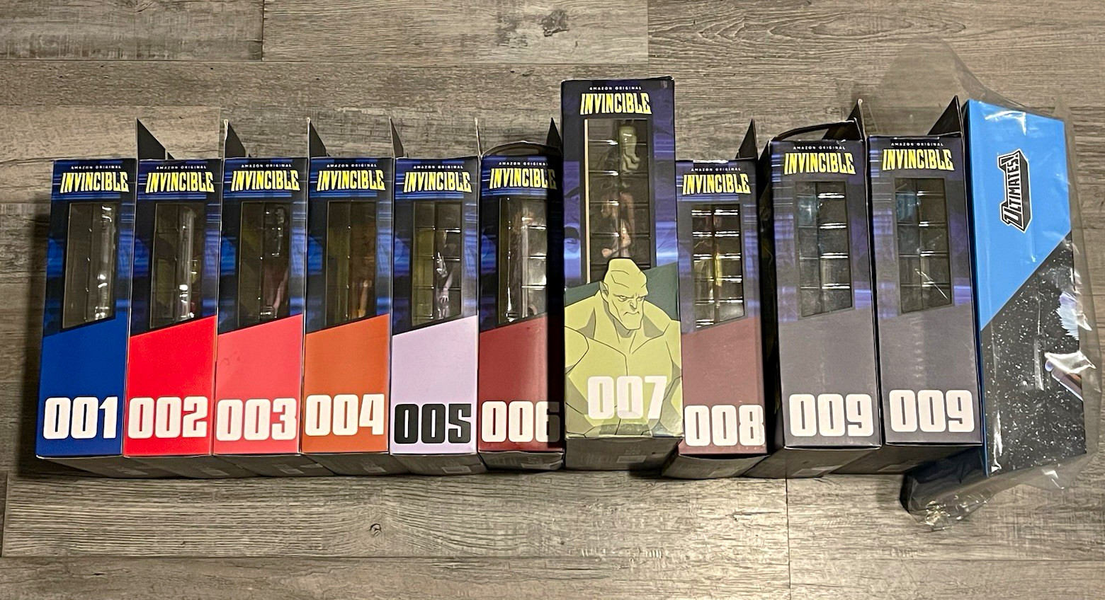 NEW INVINCIBLE DST COMPLETE FULL SET (11 PCS) W/ BATTLE BEAST & 2 MAULER TWINS