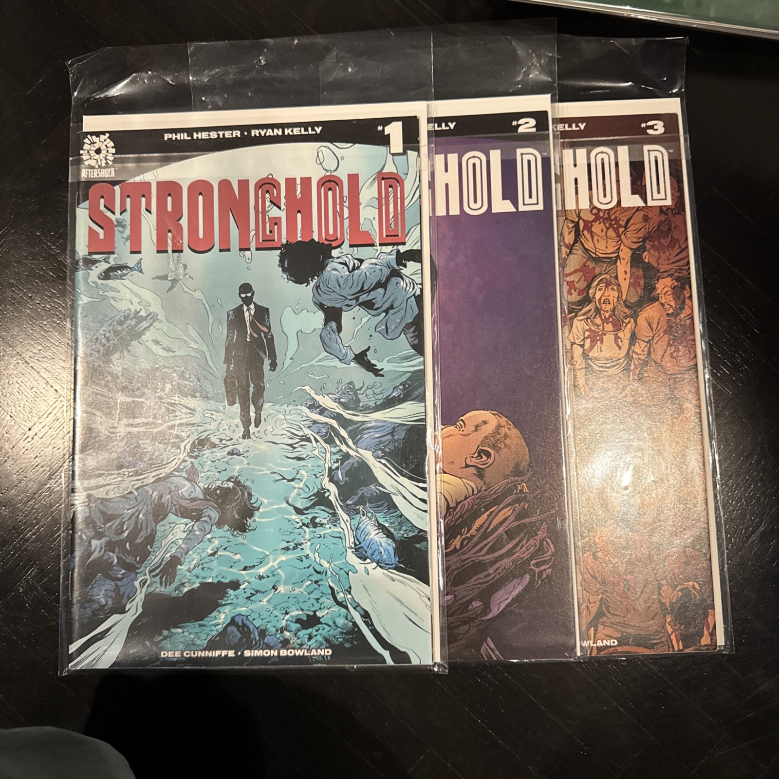 Stronghold #1 , #2  & #3 Near Mint Aftershock