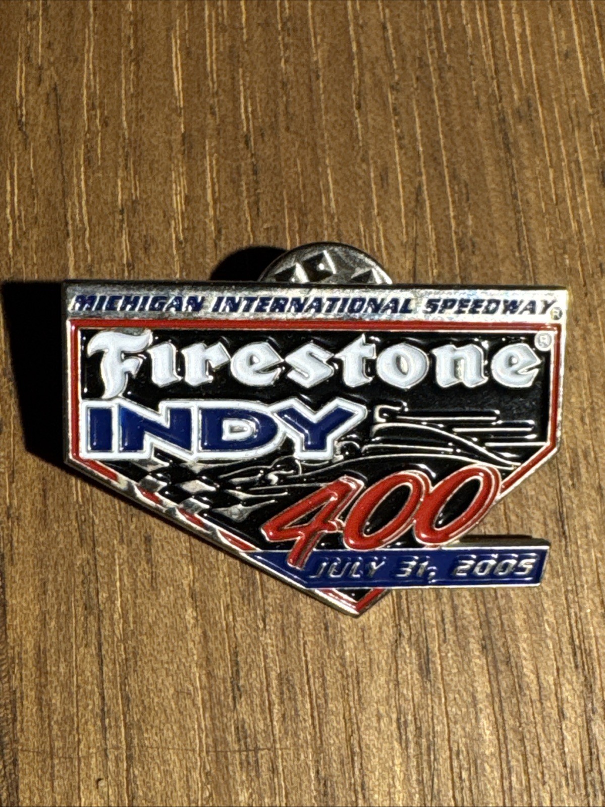 2005 IndyCar Race Pin, Firestone Indy 400 at Michigan