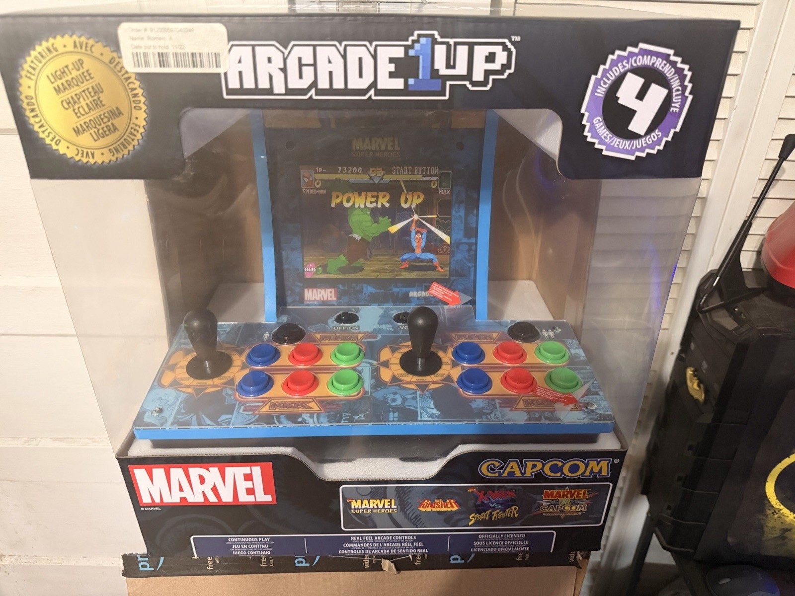 Arcade1Up MARVEL SUPER HEROES Counter Cade Arcade 1 Up - NEW Factory Sealed
