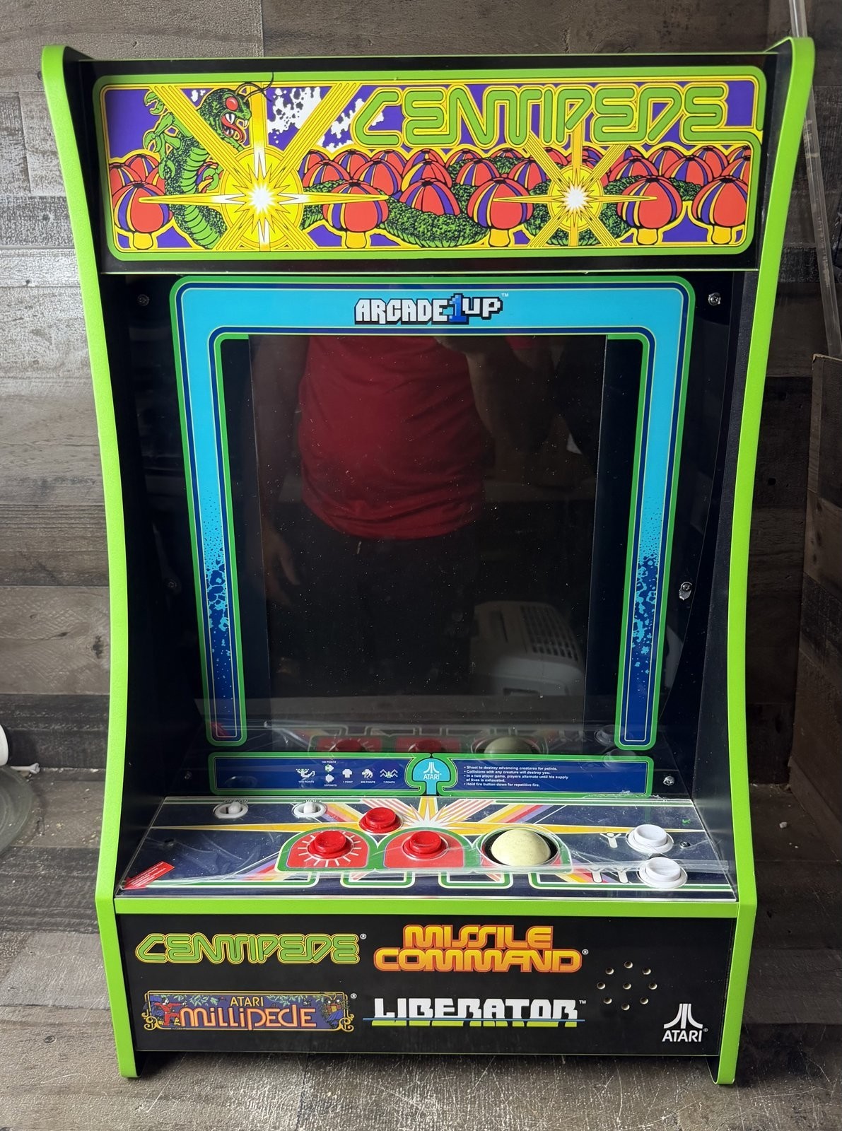 Arcade1Up Centipede Countercade 4 in 1 Missile Command Millipede Liberator Works