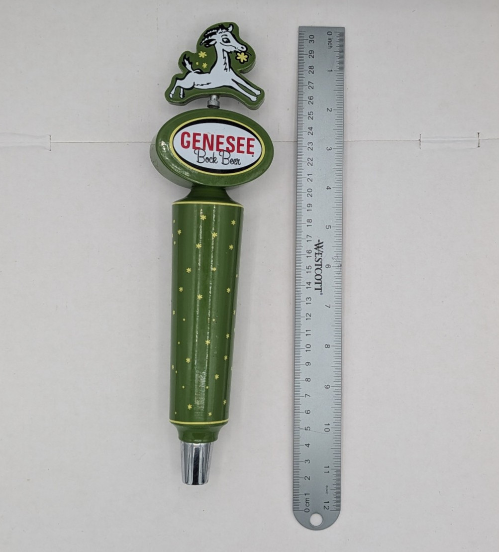 Official Genesee Bock Beer Tap Handle – 10.5\