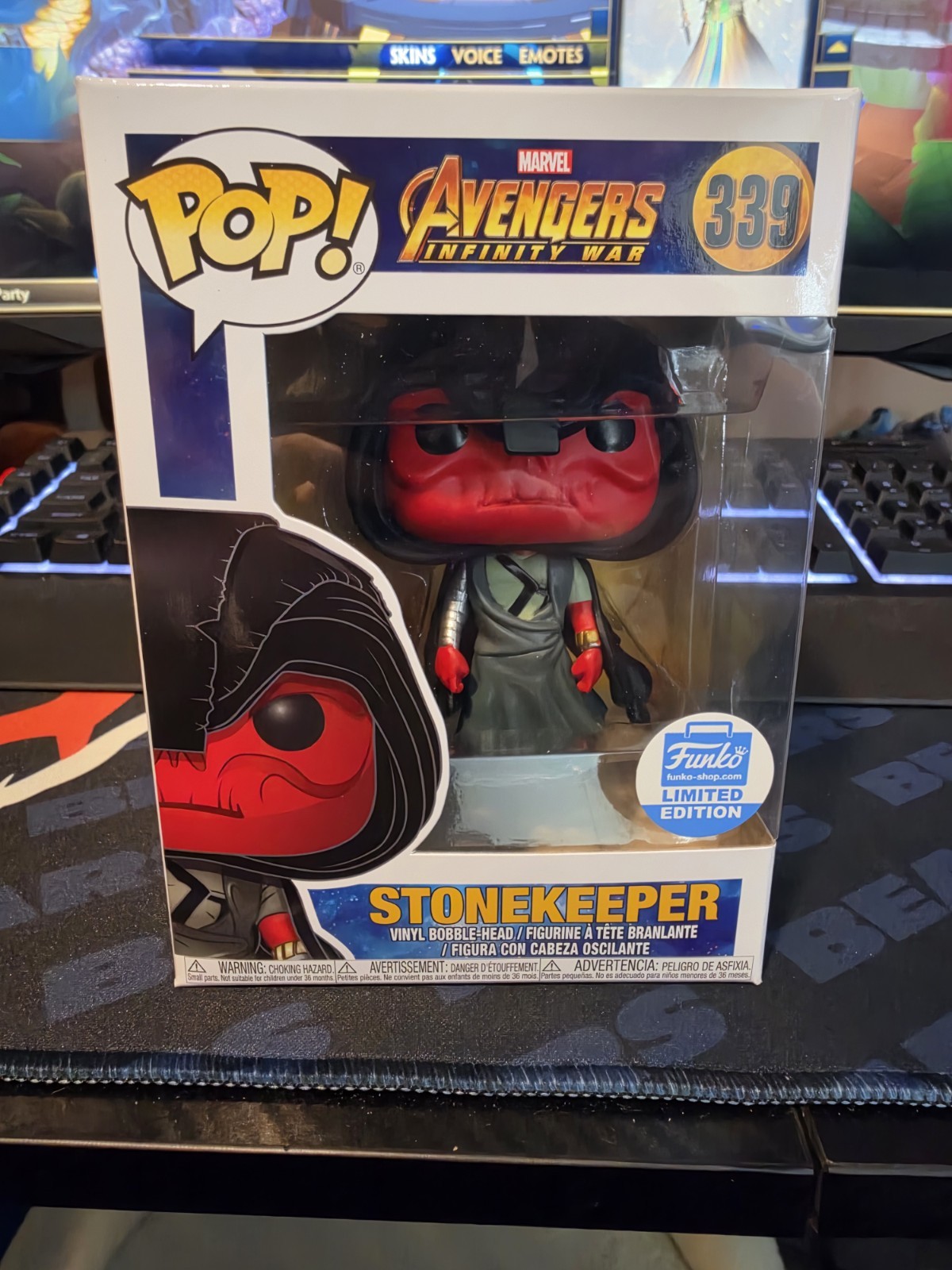 Funko Pop Marvel Avengers Infinity War Stonekeeper #339 Vinyl Figure