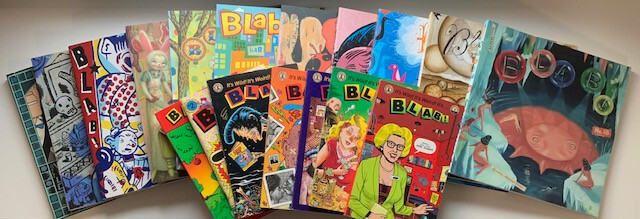Huge BLAB Lot,#1-18 *Clowes*Sala*Columbia* VG