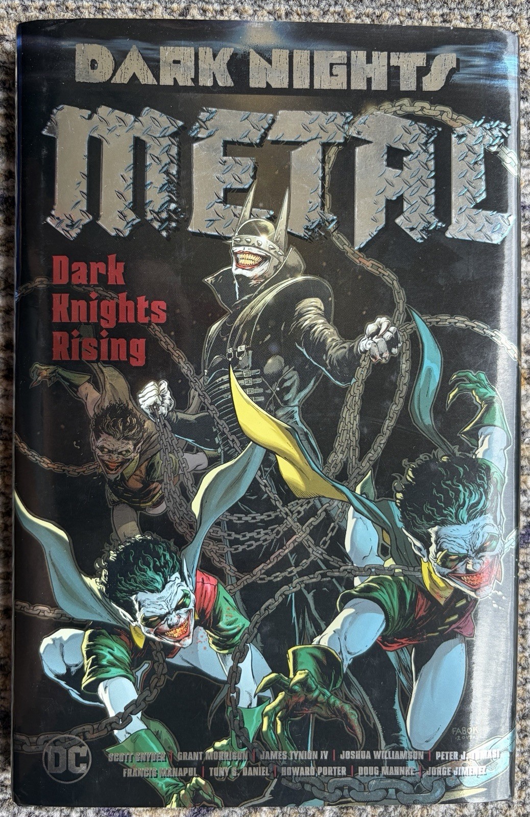 Dark Knights Metal Dark Knights Rising Hardcover P. Tomasi