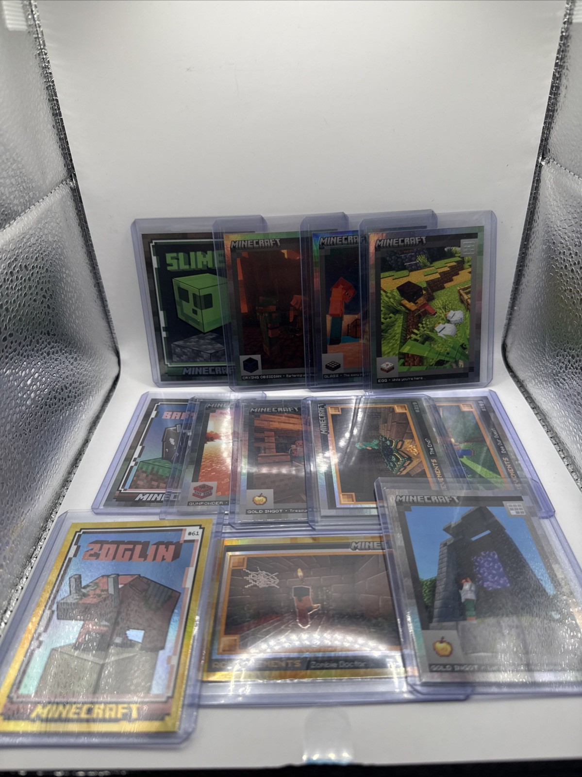 2024 Panini Minecraft #’d Lot Base And Prizm