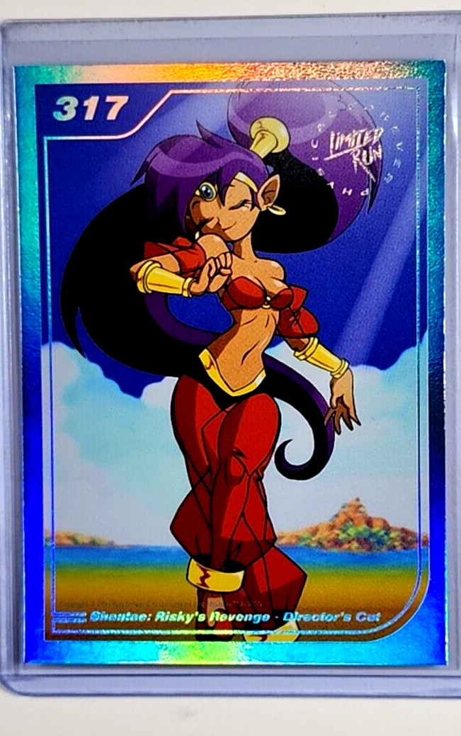 2017 2017-19 Limited Run Games Silver #317 Shantae Risky's Revenge Director Cut