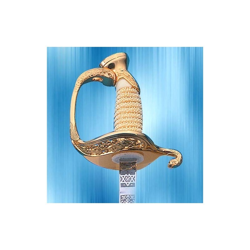 Official US Coast Guard Officer's Saber Sword 30 Inch Blade