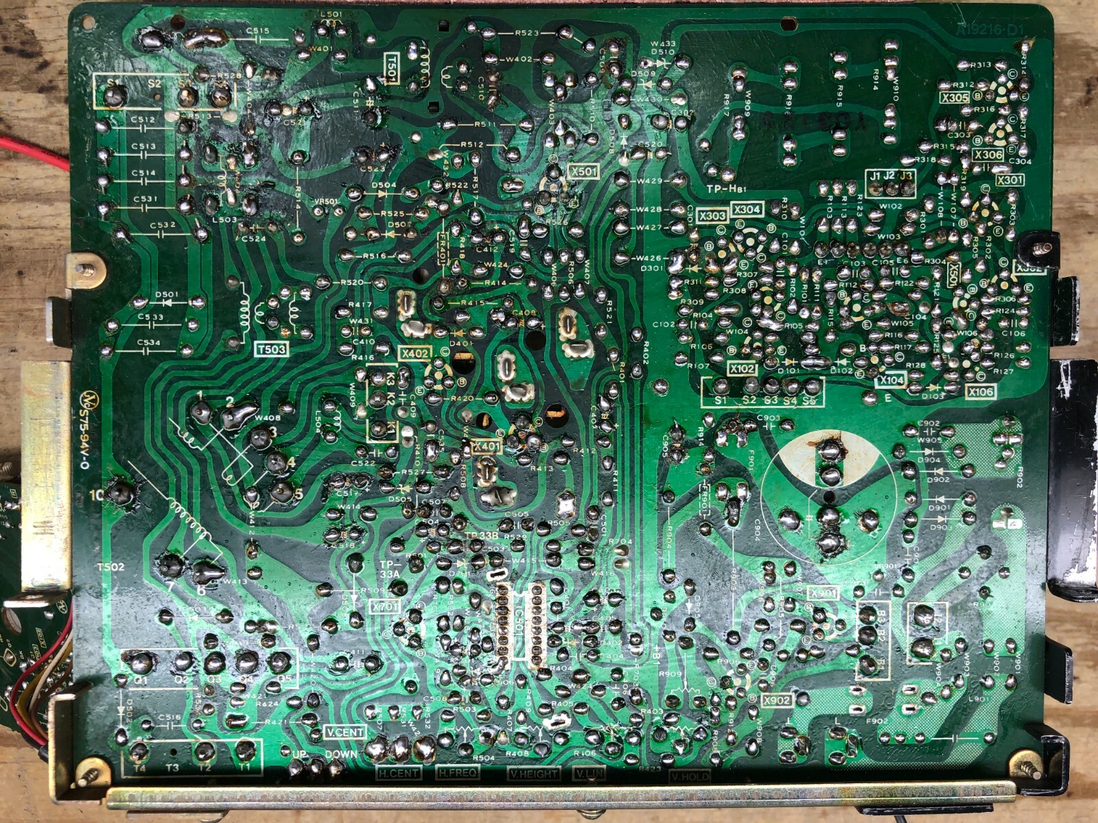 Electrohome G07-CB0 arcade CRT monitor DEFLECTION BOARD and NECK BOARD service