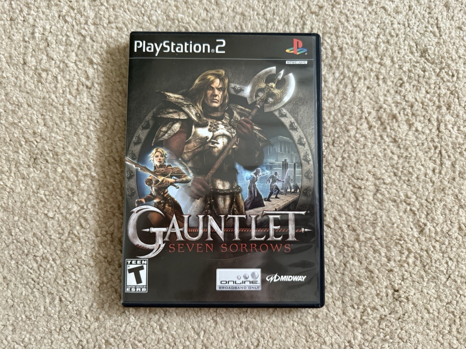 Gauntlet: Seven Sorrows (Sony PlayStation 2, 2005) Complete “Tested” EXCELLENT