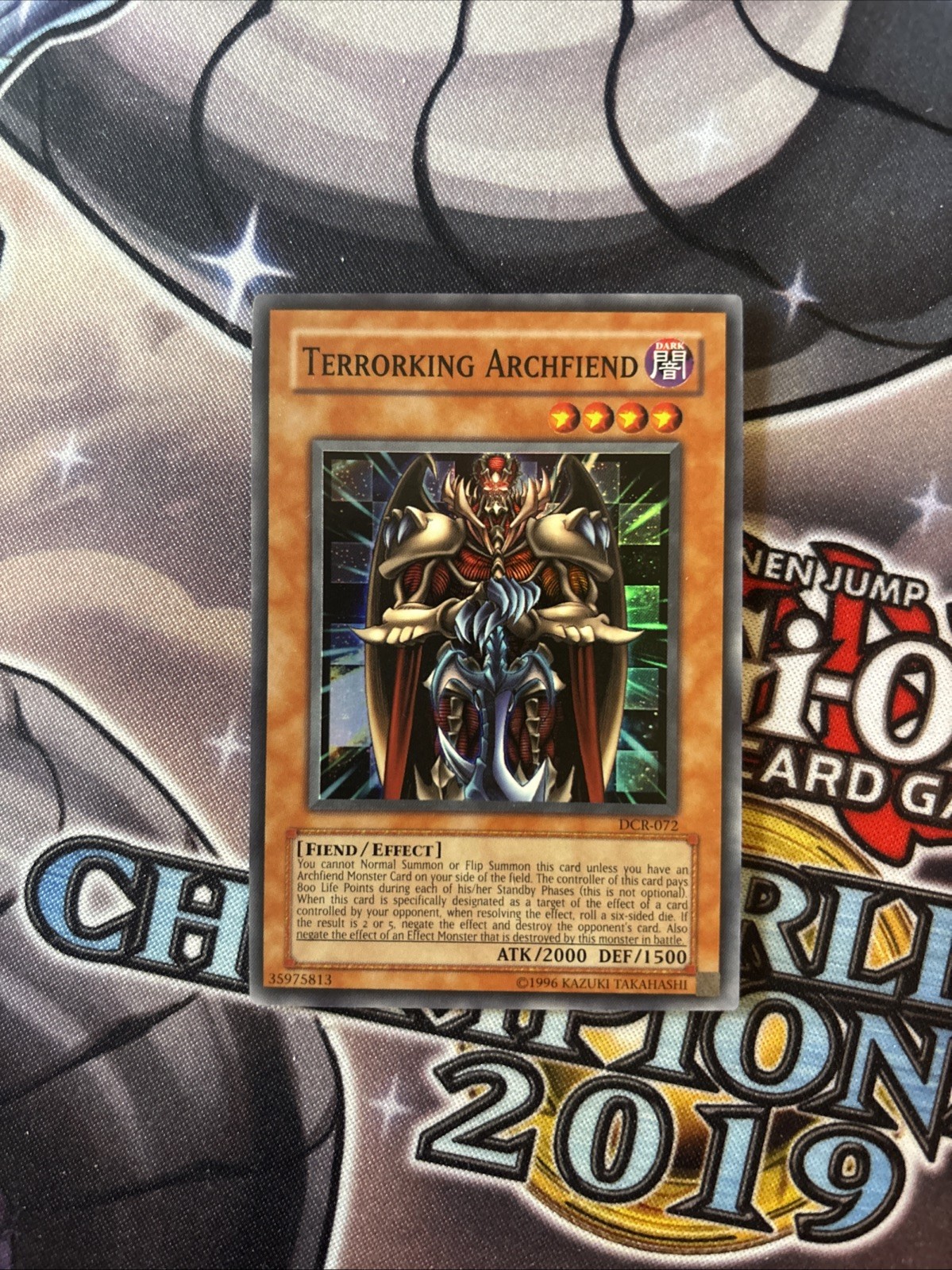Dark Crisis #DCR-072 Terrorking Archfiend Unlimited Super Yu-Gi-Oh VLP (WNU) (1)