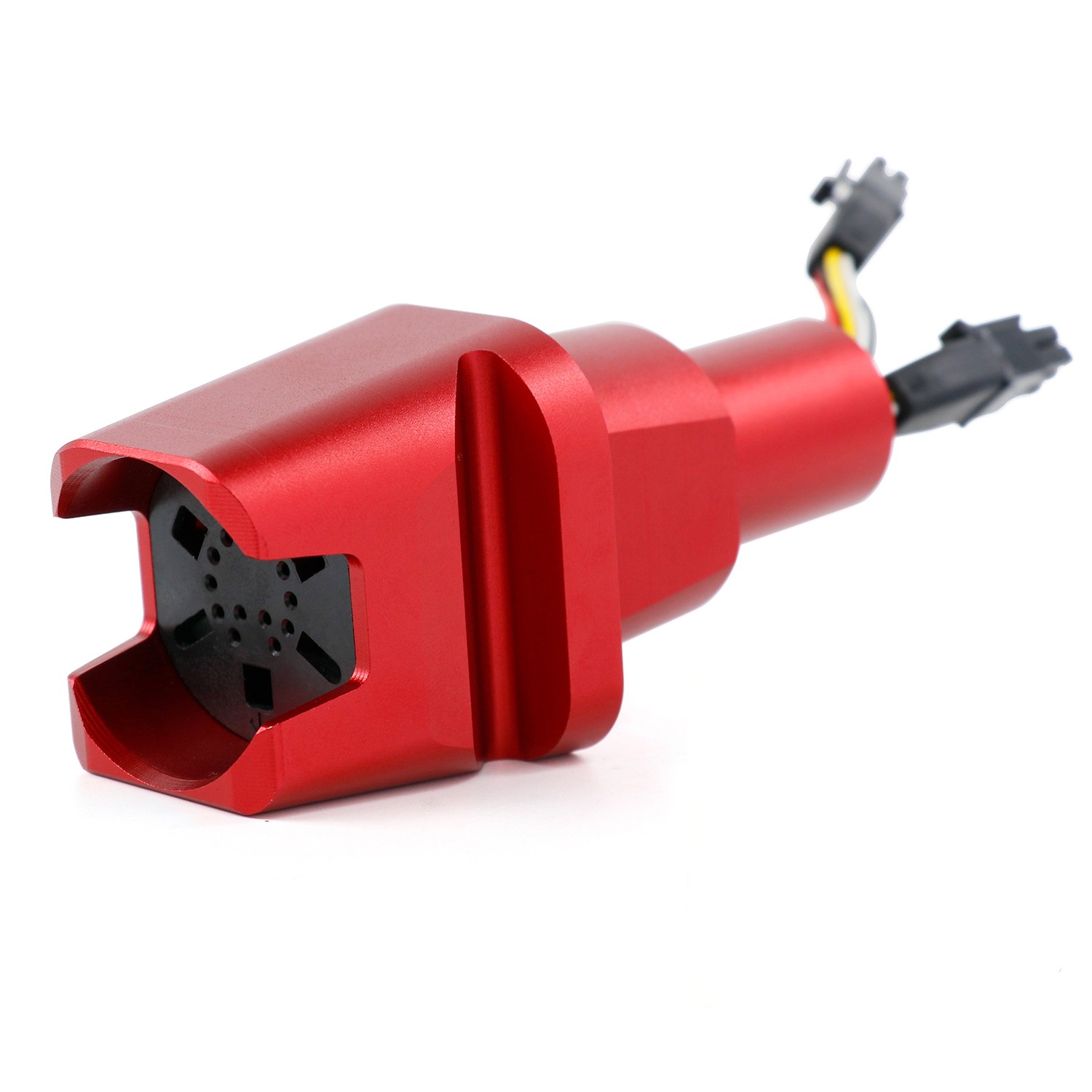 Red Aluminum Alloy QR2 Base Attachment For Fanatec Base Accessories M-Type
