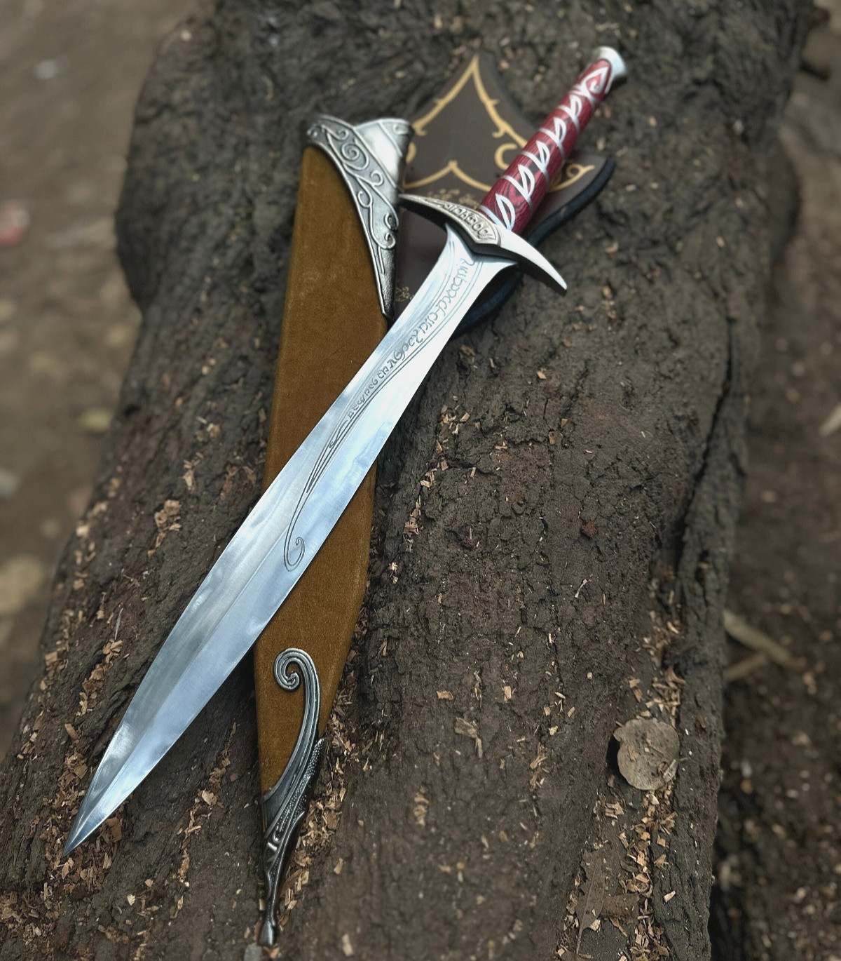 Handmade Bilbo’s Fantasy Sword Replica Elven Dagger, 22 Inches Gift Him