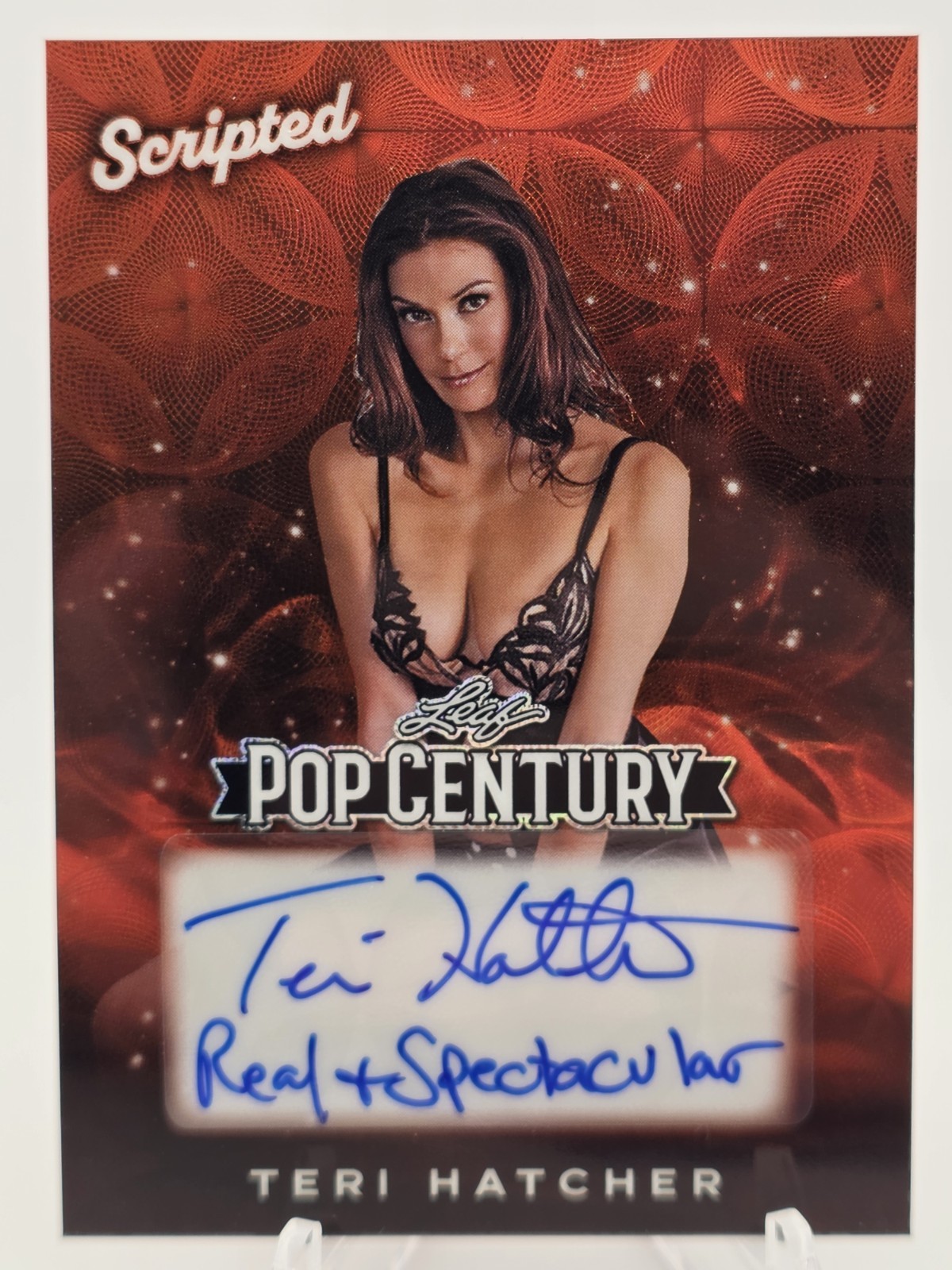 2026 Leaf Metal Pop Century Scripted Teri Hatcher Auto 1/1 Seinfeld Spectacular