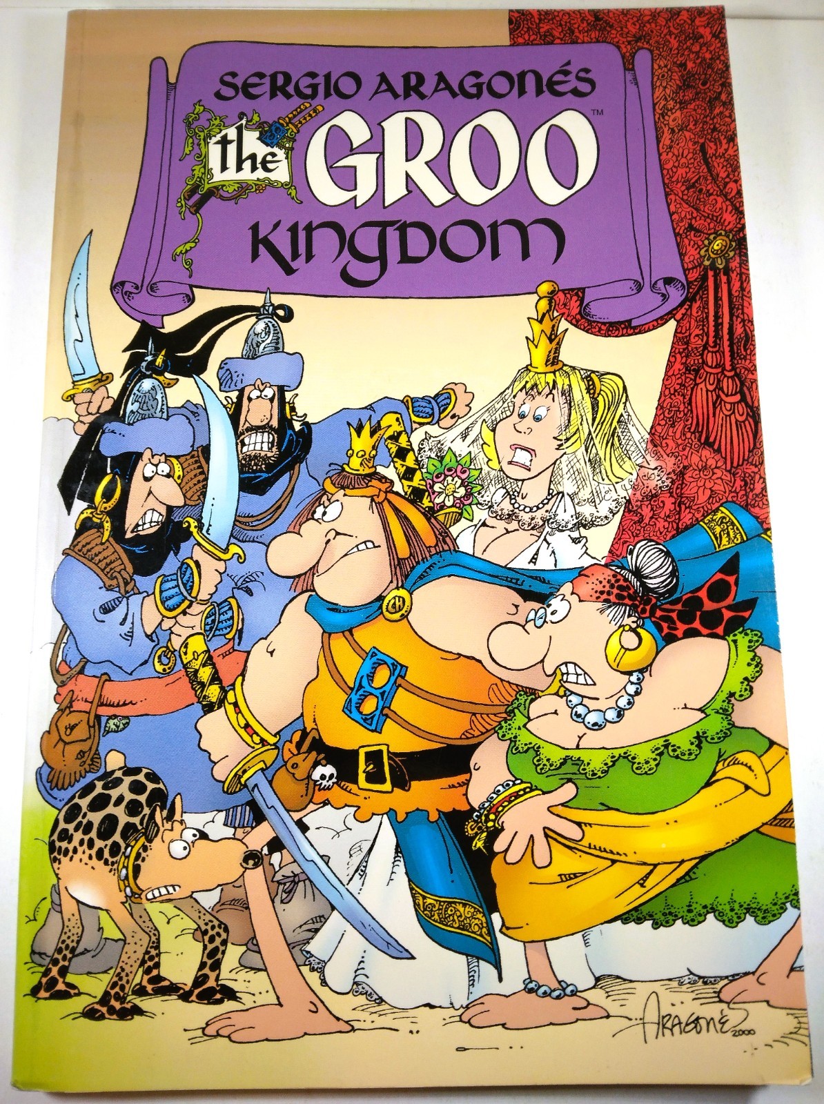 ⚔️ THE GROO KINGDOM TPB PAPERBACK DARK HORSE COMICS 2001 SERGIO ARAGONES OOP 6.0