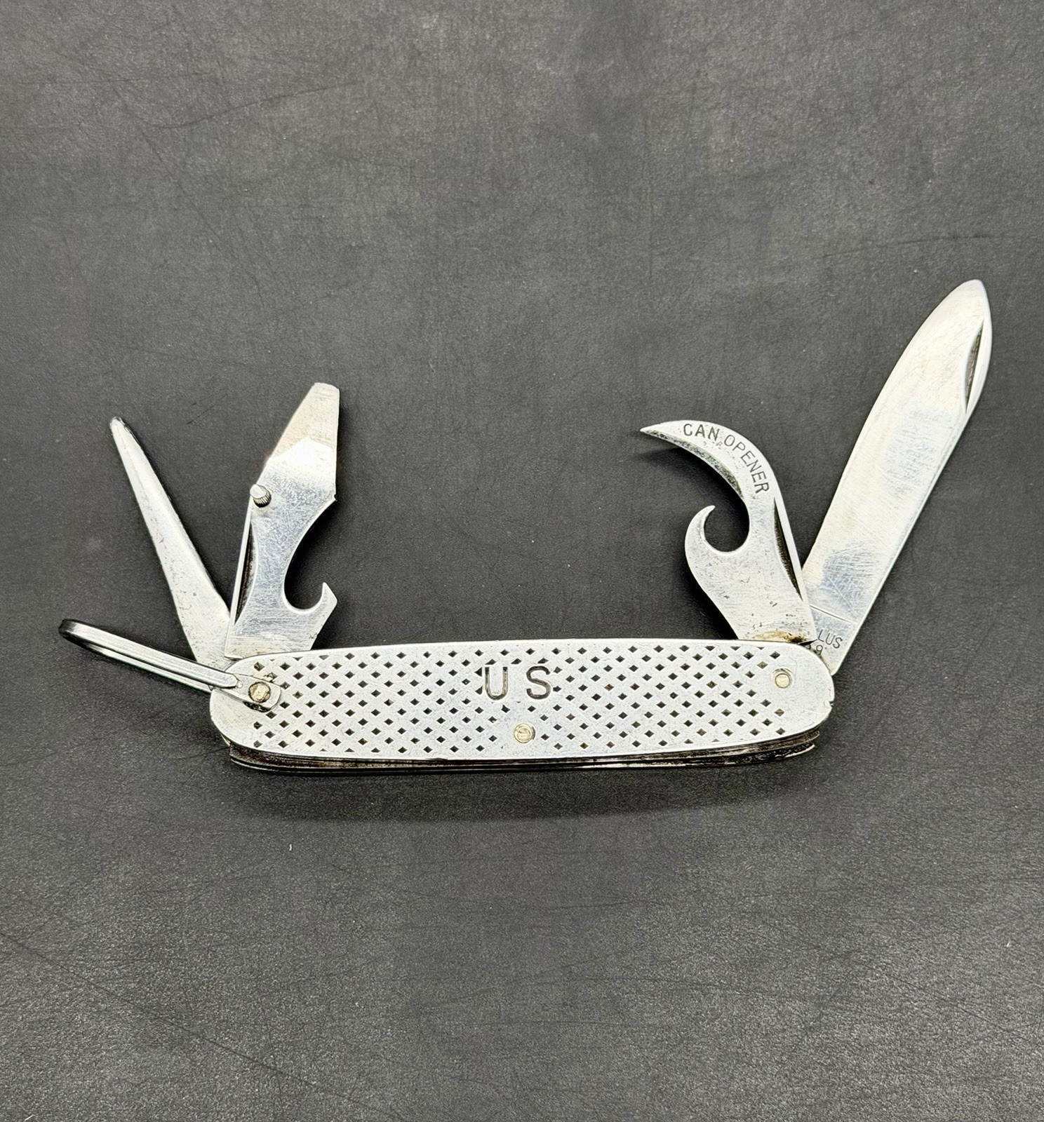 1959 Camillus US Military Knife MIL-K-818 Demo Knife Scout Multi-Tool With Stud