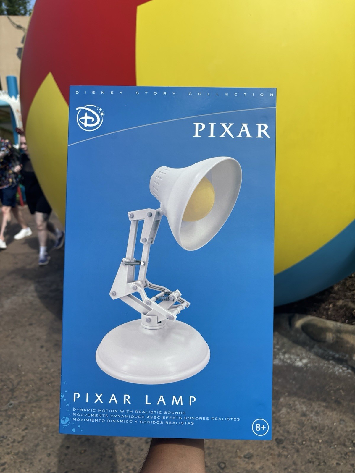 2026 Disney D23 Pixar Lamp Luxo Jr. with Motion and Sounds NEW SEALED