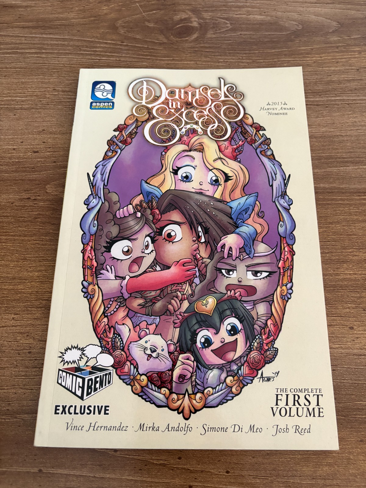 Damsels In Excess Comic Bento Exclusive Aspen Comics TPB Vol. # 1 Book 10 J443