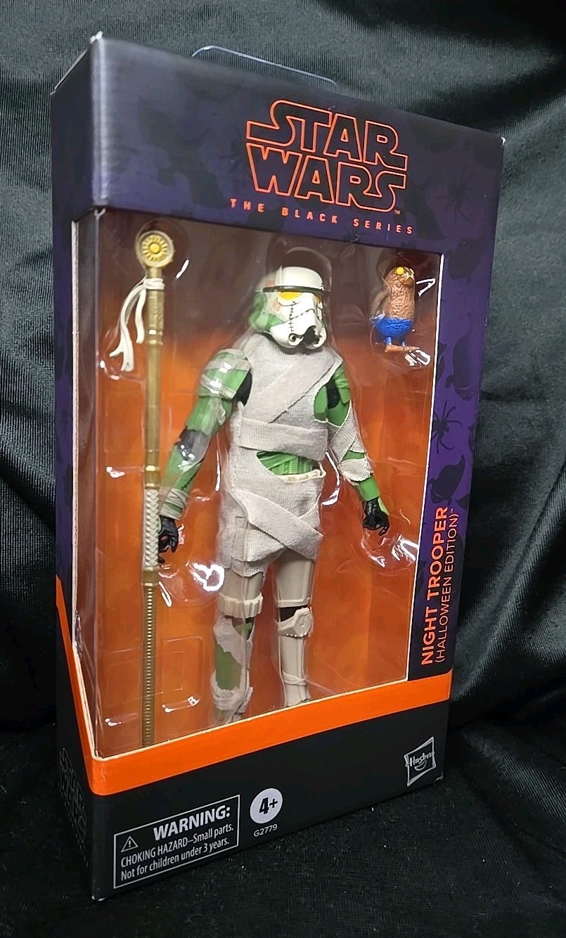 Hasbro Star Wars Black Series Night Trooper Halloween Edition 2025, New Free Sh 